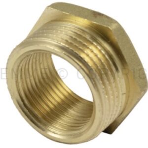 Tm riduzione ottone giallo  m/f 3/4''x 1/2''