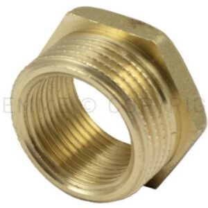 Tm riduzione ottone giallo m/f 1''x3/4''
