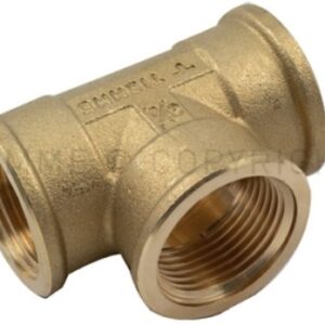 Tm tee ottone giallo f/f/f/ 11/4 ''