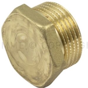 Tm tappo ottone giallo maschio 1/2''