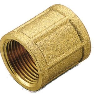 Tm manicotto ridotto ottone giallo f/f 3/4'' x 1/2''