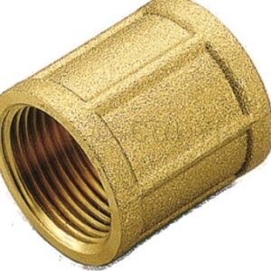 Tm manicotto ottone giallo f/f 3/4''