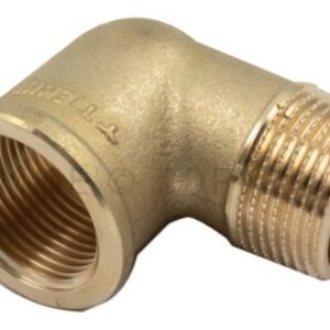 Tm gomito ottone giallo m/f 11/4''