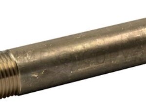 Tm tronchetto ottone giallo m/m filettato corto 1''x10 cm