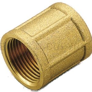 Tm manicotto ottone giallo f/f 2''