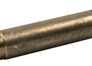 Tm tronchetto ottone giallo m/m filettato corto 3/4''x15 cm