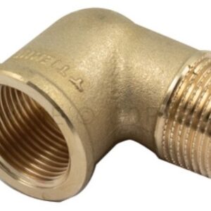 Tm gomito ottone giallo m/f 3/8''