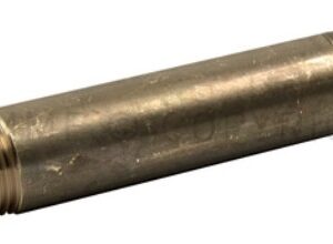 Tm tronchetto ottone giallo m/m filettato corto 3/4''x20 cm