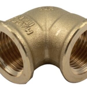 Tm gomito ottone giallo f/f 3/8''