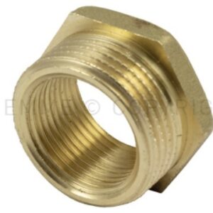 Tm riduzioneottone giallo  m/f 3/8'' x 1/4''