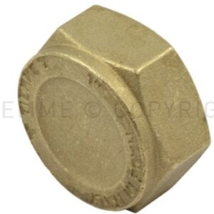 Tm tappo ottone giallo femmina  3/8''