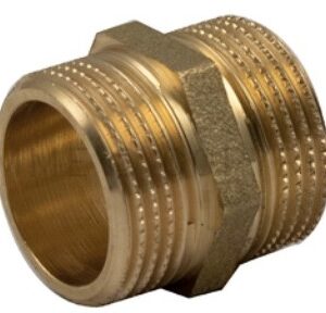 Tm niples ridotto ottone giallo 11/2''x1''