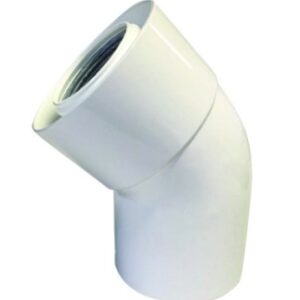 Curva coassiale 45° 60/100