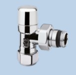 Arteclima detentore squadro cromato att  rame 3/8"