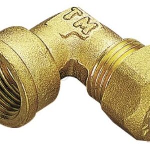 Tiemme gomito femmina 1/2''x14 teflon