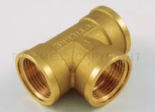 Tiemme tee ottone giallo 1/2''