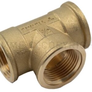 Tm tee ottone giallo  f/f/f 1''