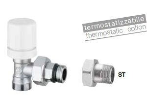 Arteclima valvola squadra termostat  att  rame 1/2''