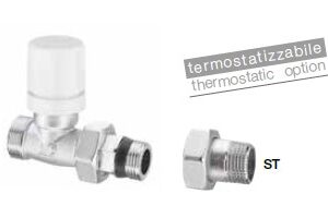 Arteclima valvola diritta termostat  att  rame 1/2''