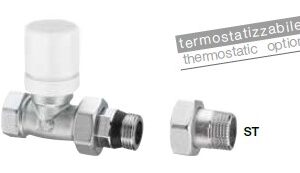 Arteclima valvola diritta termostat  att  ferro 1/2"
