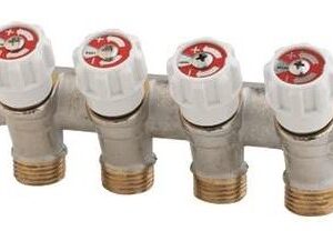 Collettore per sanitari 34  x 4 vie