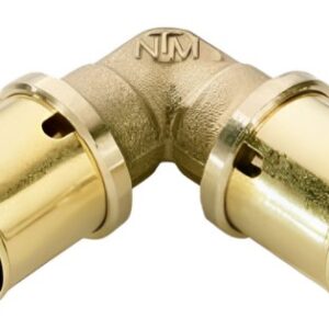 Ntm gomito doppio 26 x 26 a pressare gas