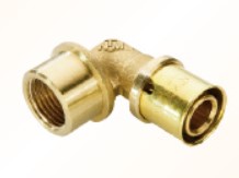 Ntm gomito f 1/2 x 16 a pressare gas