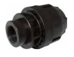 Niples polietilene femmina 2 x 63