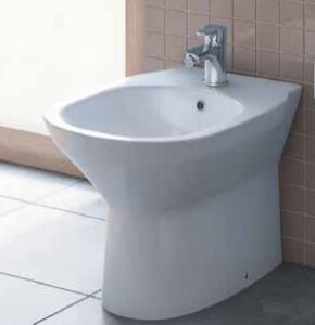 Bidet porc  b/co filo muro candy gravena
