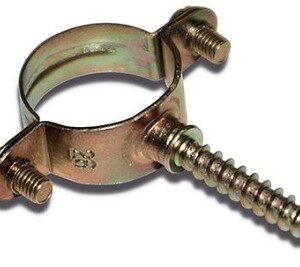 Collarino x rame 14mm c/perno + tassello cf  pz 10