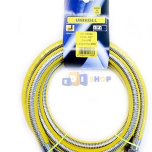 Mbm flessibile gas da mt 3 rivestito giallo