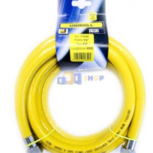 Mbm flessibile gas da mt 4 rivestito giallo