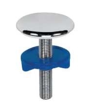 Tappo copriforo x lavabo inox