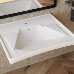 Lavabo per disabili bianco