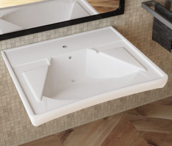 Lavabo per disabili bianco
