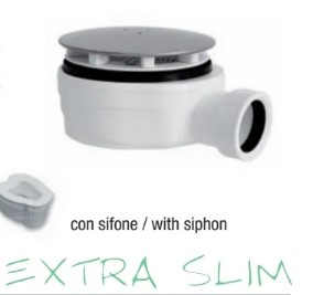 Piletta doccia extra slim d 90 x 40 h 51mm