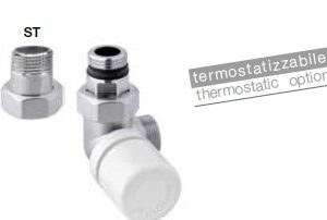 Arteclima valvola ad angolo termostat  att  3/8'' sx