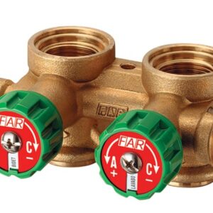 Far collettore complanare 3/4 2 attacchi sx giallo