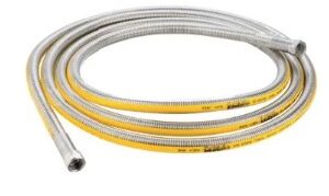 Flex  gas x cucina f/f 1/2''  mt 1,50 giallo