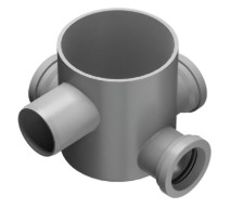 Pozzetto rg basso h 120 scarico d 40 bonomini