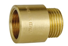 Icma prolunga 3/8" x 2 cm  ottone giallo