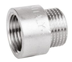 Icma prolunga 1/2''x 2 cm  cromata