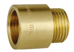 Icma prolunga 1/2" x 5 cm  ottone giallo
