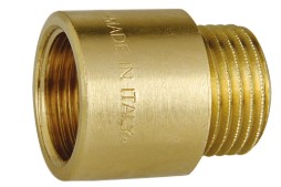 Icma prolunga  1" x 1,5 cm  ottone giallo