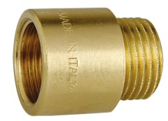 Icma prolunga  1" x 2 cm  ottone giallo