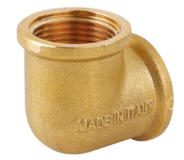 Icma gomito f/f 11/2'' ottone giallo