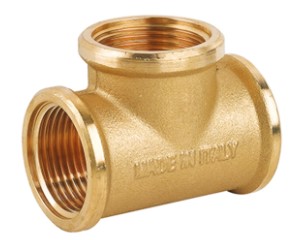 Icma tee 11/4'' ottone giallo