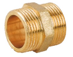 Icma niples 11/4'' ottone giallo