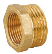 Icma riduzione 2'' x 11/2'' ottone giallo