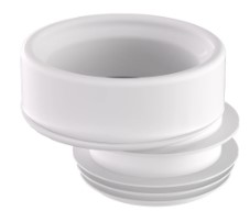 Guarniz  x wc eccentrica bianca d 100 bonomini